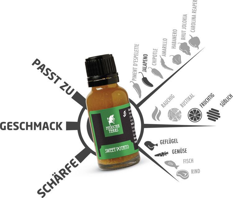 Chili-Sauce Geschmackskompass - Chilisauce