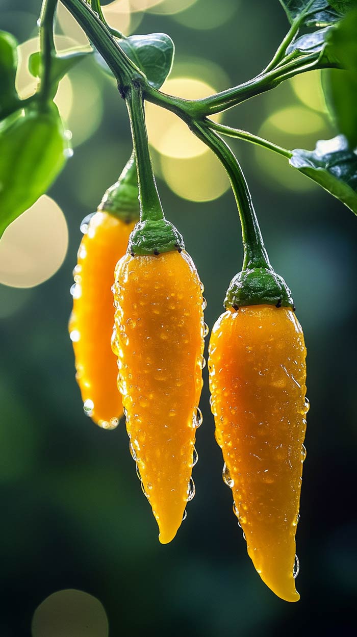 Aji Amarillo Chili Aji Amarillo Chili, eine karibische Delikatesse