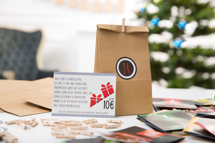 chili-saucen adventskalender 10 Euro Gutschein