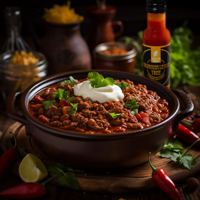 Chili Con Carne Chili Con Carne mit Havanna Lemon Tree Sauce