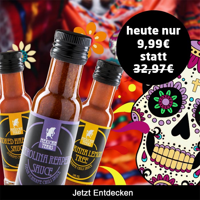 carolina reaper sauce tag der toten