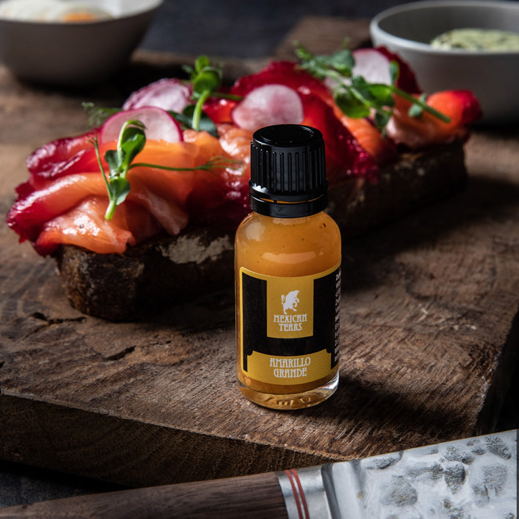 Gravet Lachs Mexican Tears Rote Bete
