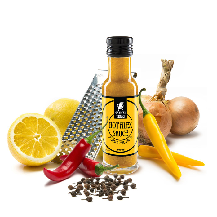 hot alex mittel-scharfe chili-sauce