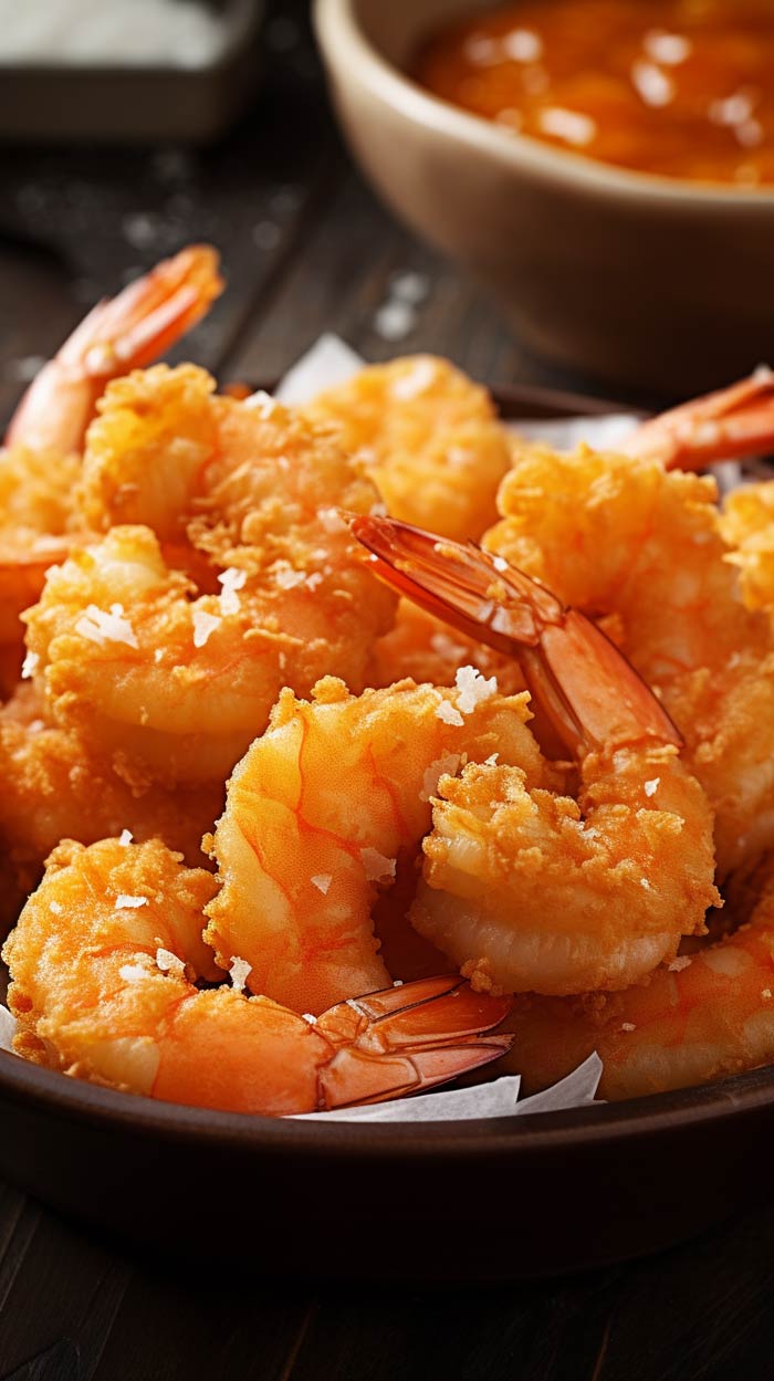 Kokosnuss-Shrimps mit süß-saurer Sauce