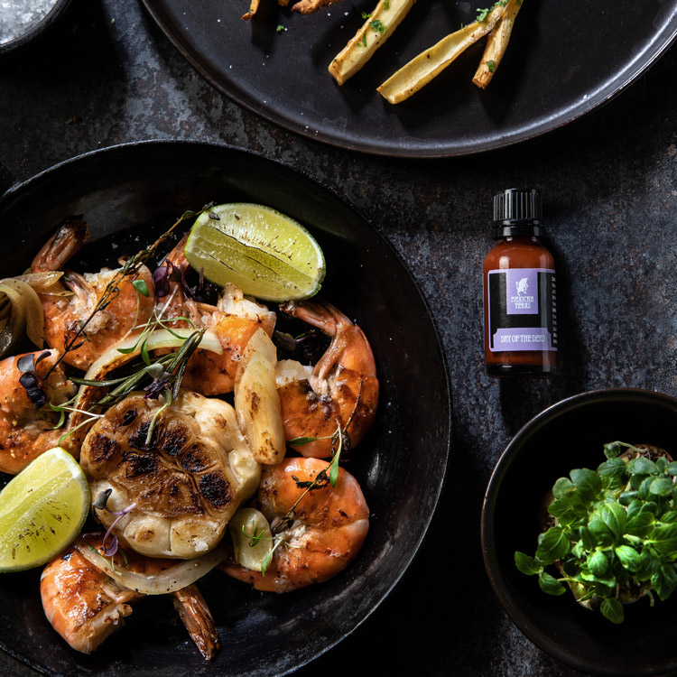 Chili Limetten Shrimps