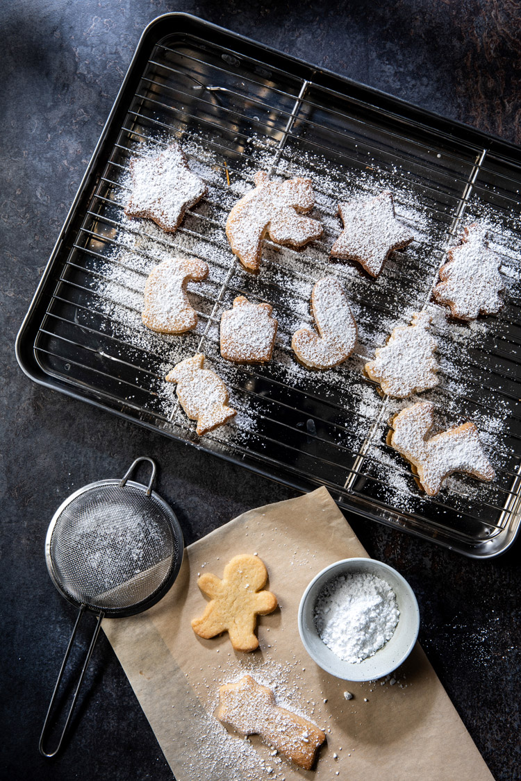 kekse zu weihnachten, scharfe kekse mit scharfer chili-sauce