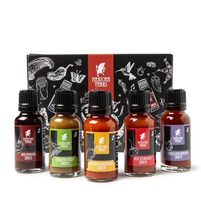 Chili-Saucen Geschenk-Set