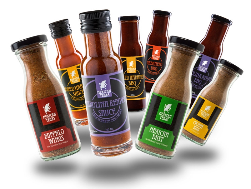 Extreme BBQ, Gewürze und Chili Saucen Kennenlern Box