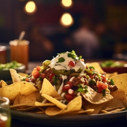 Nachos con Carne