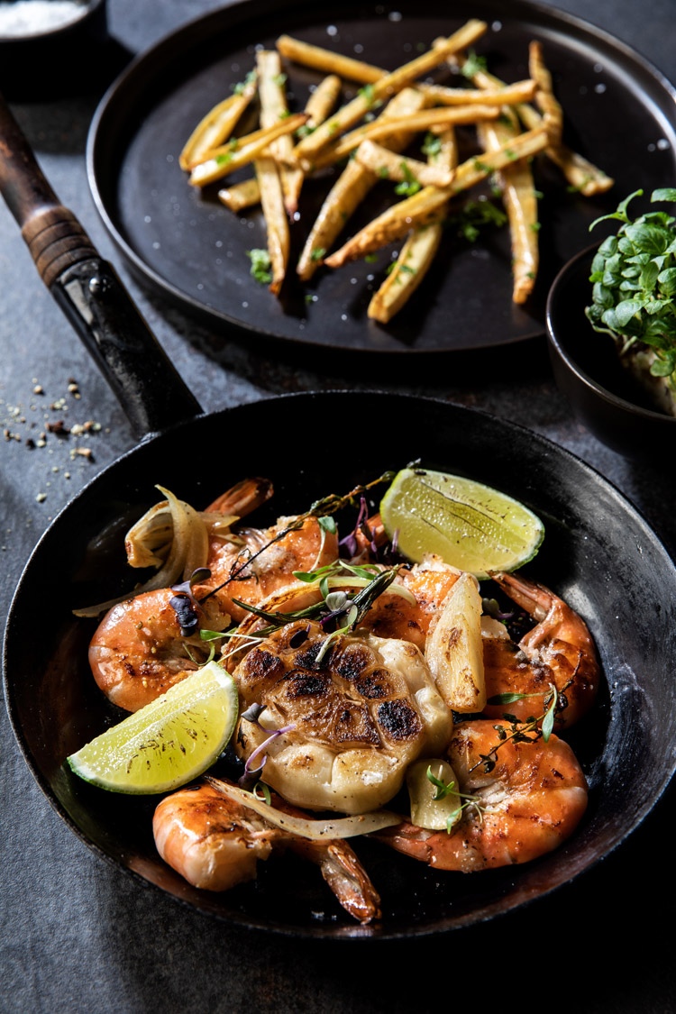 Chili Limetten Shrimps