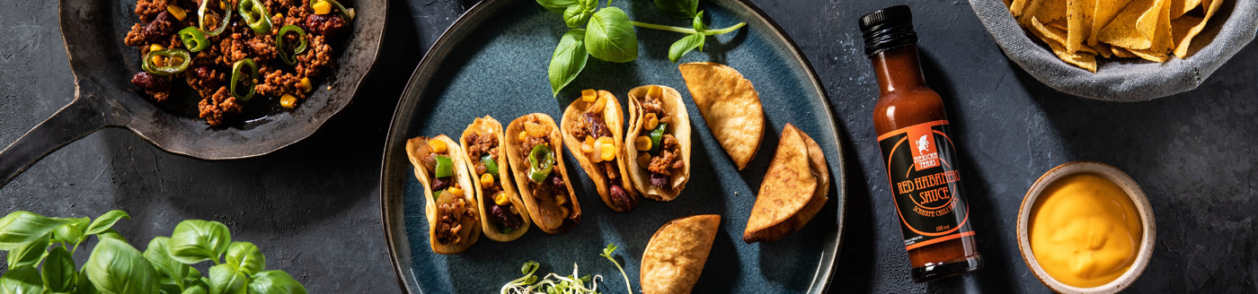 Scharfe Chili-Saucen