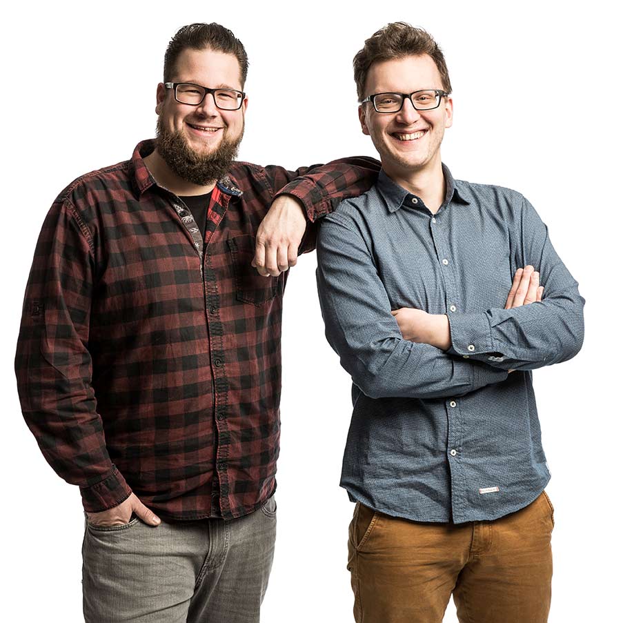 Das Mexican Tears Team in der Produktion