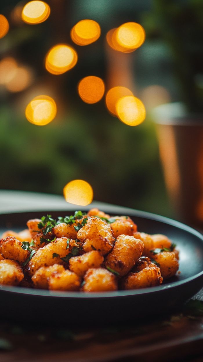 Nahaufnahme von Yuca Frita Nahaufnahme von Yuca Frita